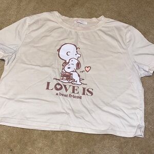 SNOOPY CROP tee